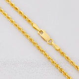 Cadena Lazo 3.9g / 24 in / 2.2mm Oro Amarillo 18K