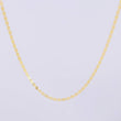 Cadena Plana 1.95g / 18 in / 1.58mm Oro Amarillo 18K