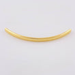 Charm Tubular Striped 0.35 g / 1 3/4 in Yellow Gold 18K