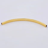 Charm Tubular Striped 0.35 g / 1 3/4 in Yellow Gold 18K