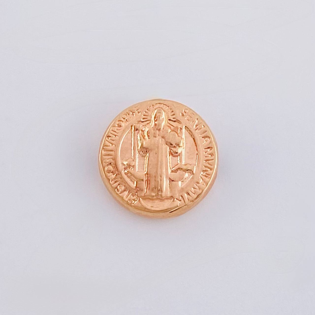 Herraje San Benito 0.4 g / 1/2 in Oro Rosa 18K