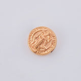 Herraje San Benito 0.4 g / 1/2 in Oro Rosa 18K