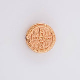 Herraje San Benito 0.4 g / 1/2 in Oro Rosa 18K