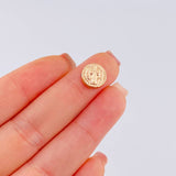 Herraje San Benito 0.4 g / 1/2 in Oro Rosa 18K