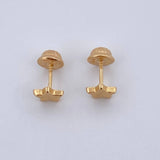 Topos Estrella 0.5gr / Diamantados Oro Amarillo 18K $
