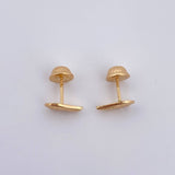 Stud Earrings Wings 0.4gr / 18K Yellow Gold $