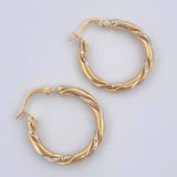 Hoop Earrings Axel 2.1gr / 2.5cm / 18K Gold $