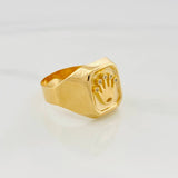 Anillo Corona 3.6 g / T11 Oro Amarillo 18K