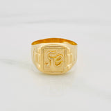 Anillo Fe 3.35 g / T9 1/4 Oro Amarillo 18K