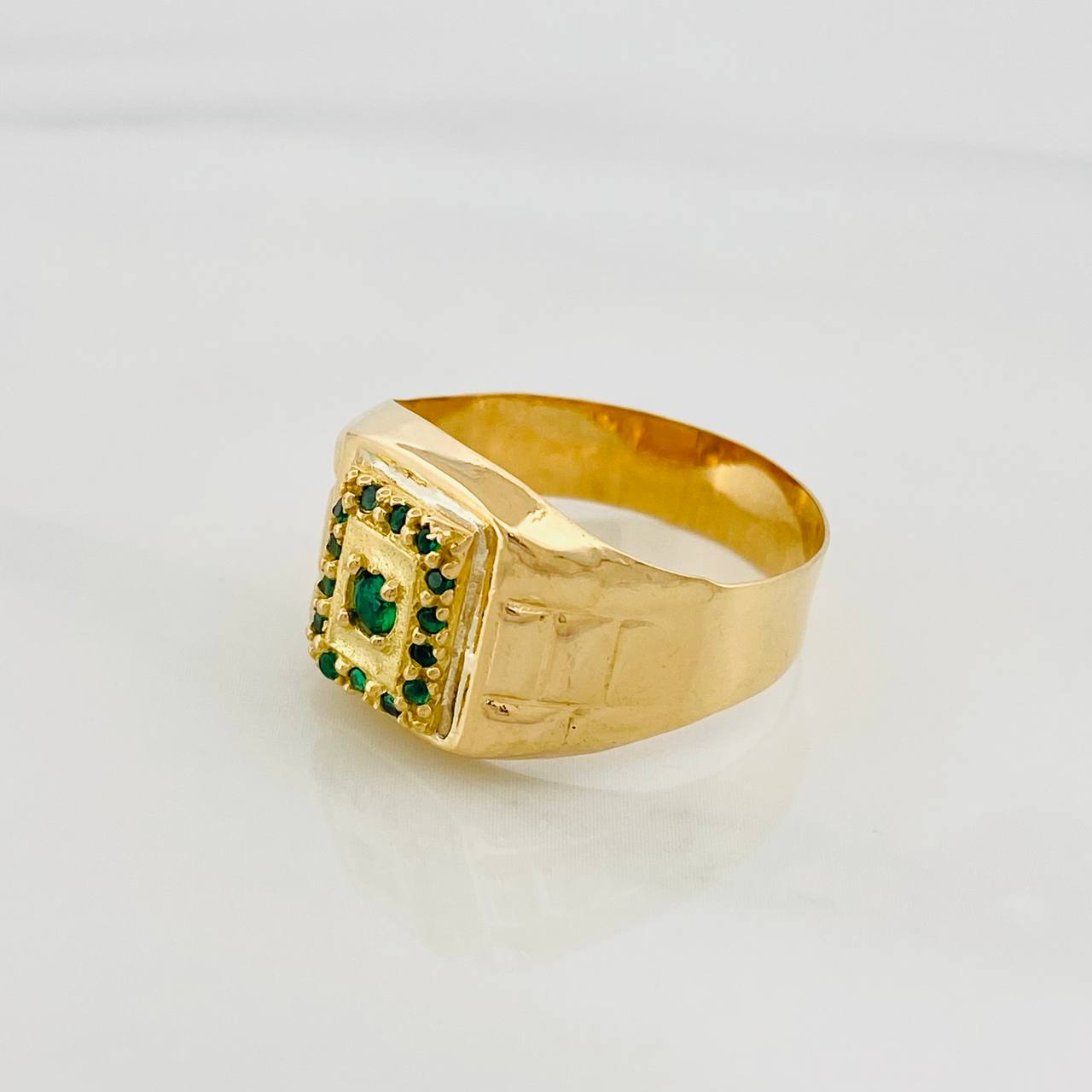 Crono Tempo Ring 4.6 g / T10 1/4 Yellow Gold 18K