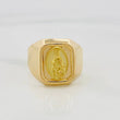 Anillo Virgen Del Carmen 3.55 g / T9 Oro Amarillo 18K