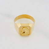 Anillo Caballo 3.65 g / T10 3/4 Oro Amarillo 18K