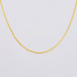 Flat Anchor Chain 1.15 g / 19 3/4 in / 1.25 mm Yellow Gold 18K