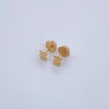Topos Oso Ts 0.45gr / Lisos Oro Amarillo 18K &