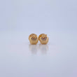Topos Manzanas 0.45gr / Lisos Oro Amarillo 18K &