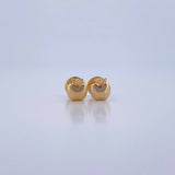 Topos Manzanas 0.45gr / Lisos Oro Amarillo 18K &