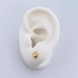 Topos Manzanas 0.45gr / Lisos Oro Amarillo 18K &