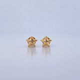 Topos Estrella 0.55gr / Lisos Oro Amarillo 18K &