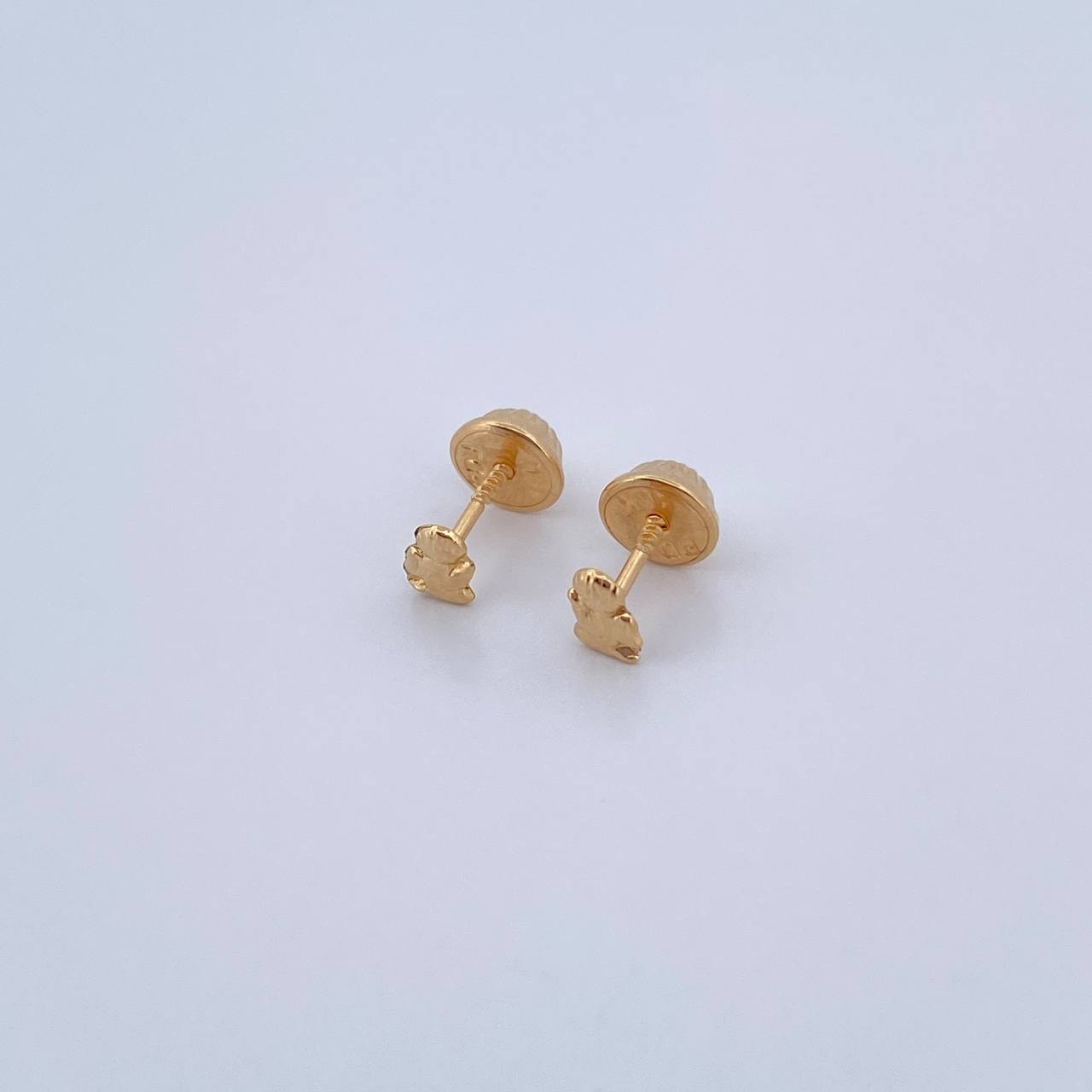 Topos Angel De La Guarda 0.4gr / Lisos Oro Amarillo 18K &