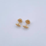 Topos Hoja 0.5gr / Lisos Oro Amarillo 18K &