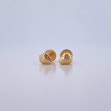 Topos Fresa 0.5gr / Lisos Oro Amarillo 18K &