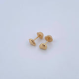 Topos Fresa 0.5gr / Lisos Oro Amarillo 18K &