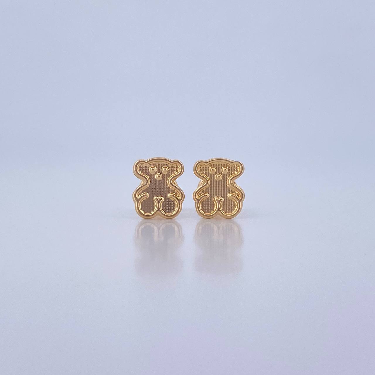 Topos Oso Ts 0.65gr / Bordeados Oro Amarillo 18K &