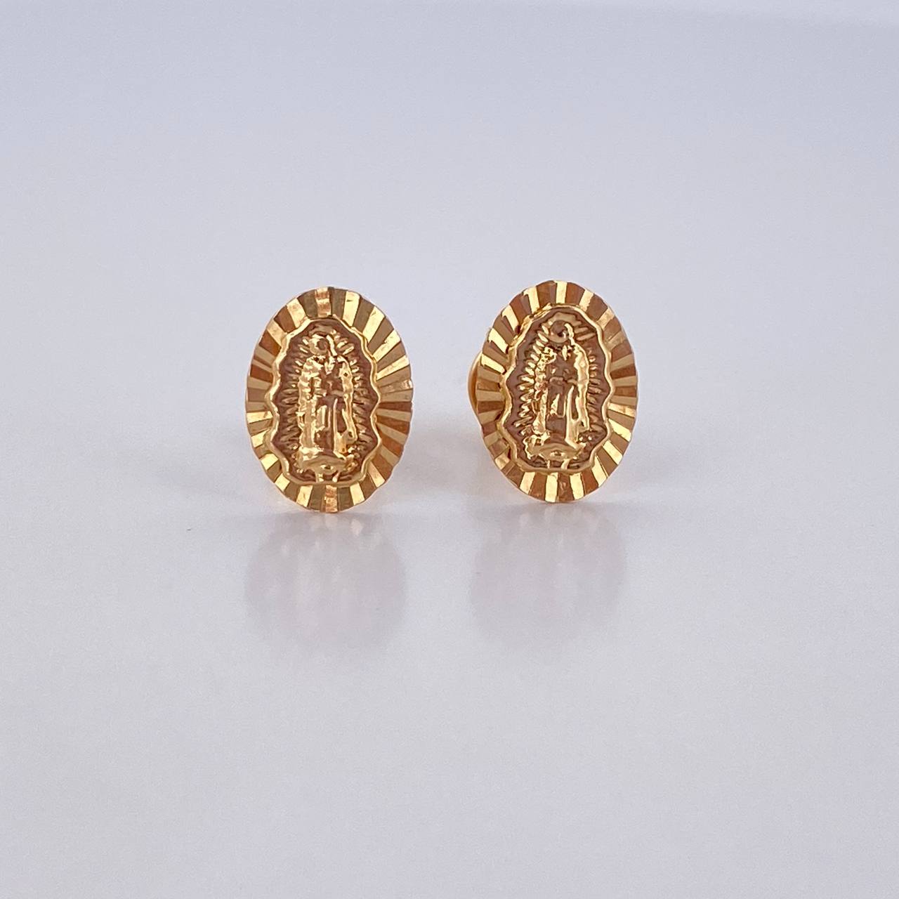 Topos Virgen Guadalupe 0.9gr / Oro Amarillo 18K $