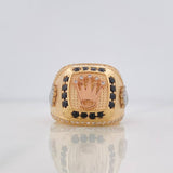 Anillo Corona 10.5 g / T10 Tres Oros 18K