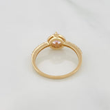 Anillo Halo 2.6 g / T7 1/2 Oro Amarillo 18K