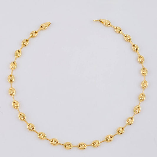 Anklet GC 3.65g / 9 3/4 in / 4.5mm Yellow Gold 18K