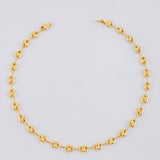 Anklet GC 3.65g / 9 3/4 in / 4.5mm Yellow Gold 18K