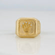 Anillo Corona 3.55g / T9 Oro Amarillo 18K