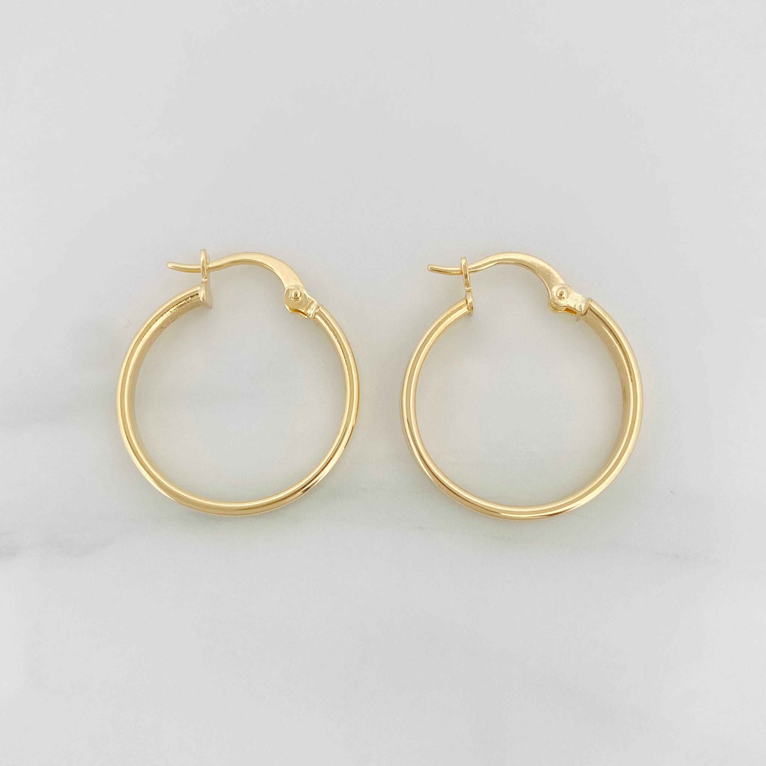 Candongas Fabi 1.6 g / 1 in Oro Amarillo 18K