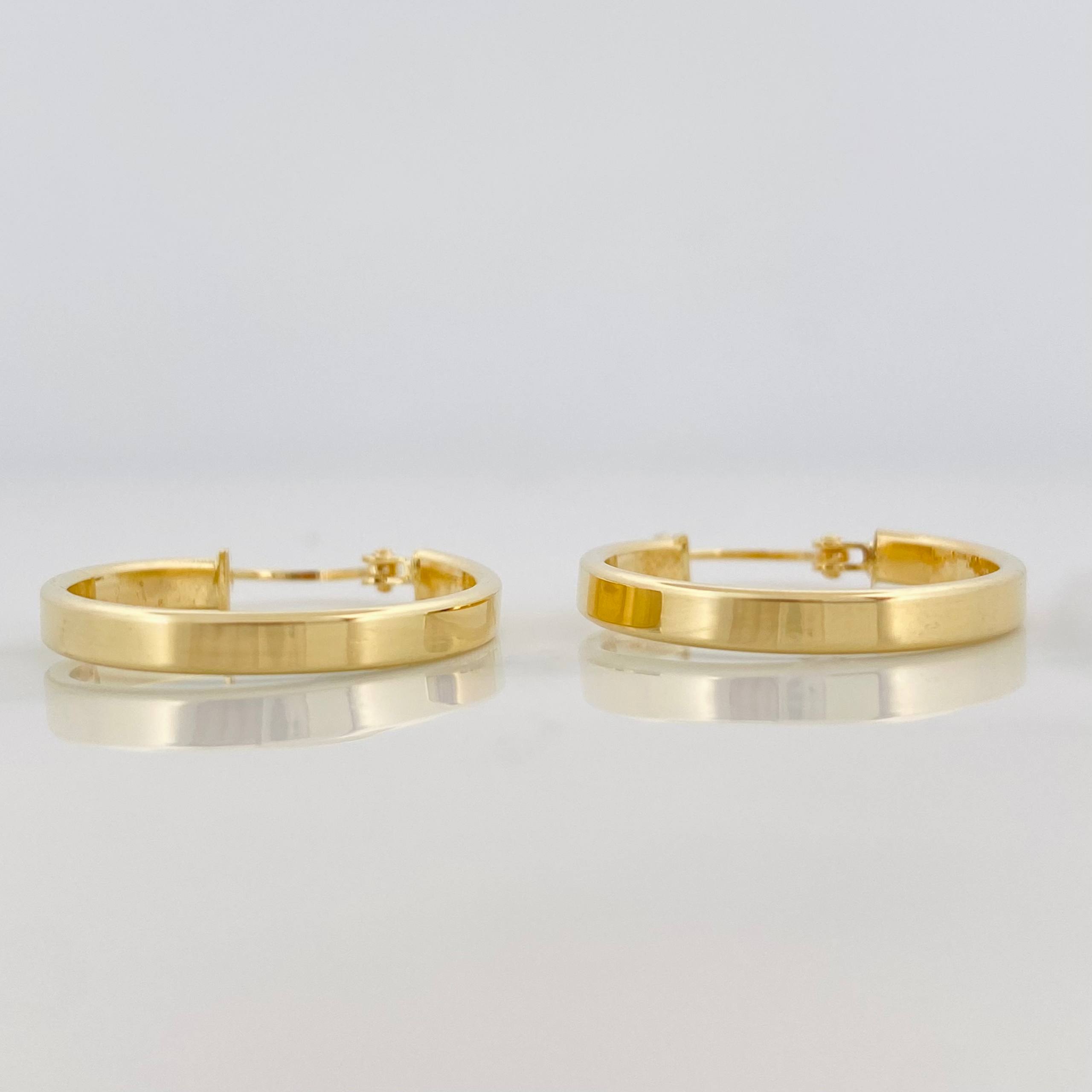 Candongas Fabi 1.6 g / 1 in Oro Amarillo 18K