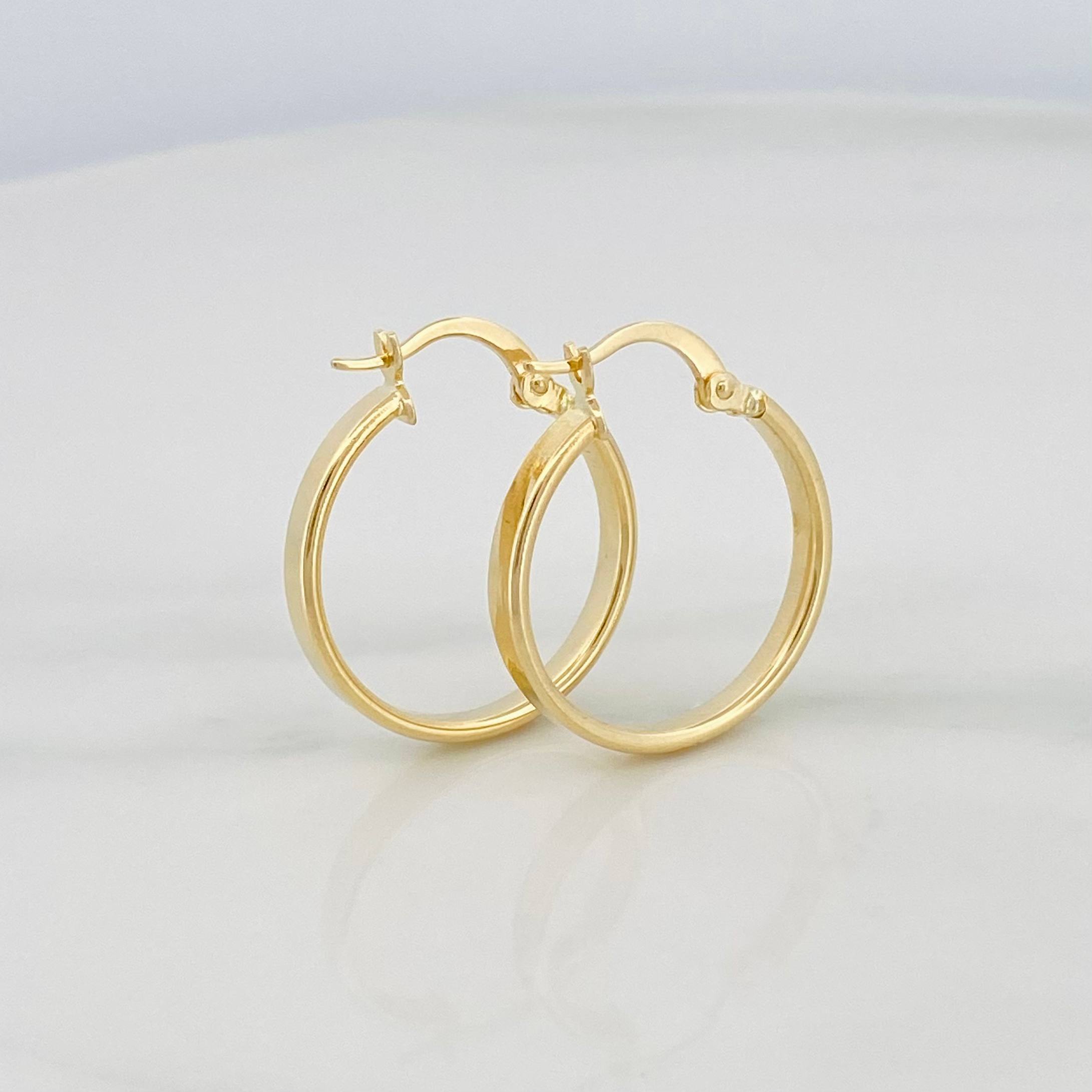 Candongas Fabi 1.6 g / 1 in Oro Amarillo 18K