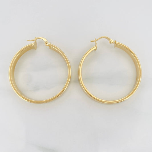 Candongas Fabi 5.75 g / 1 1/2 in Oro Amarillo 18K