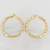 Hoop Earrings Mai 5.6 g / 2 in Yellow Gold 18K