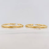 Hoop Earrings Mai 5.6 g / 2 in Yellow Gold 18K