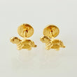 Topos Tortuga 0.5gr / 8mm Oro Amarillo 18K