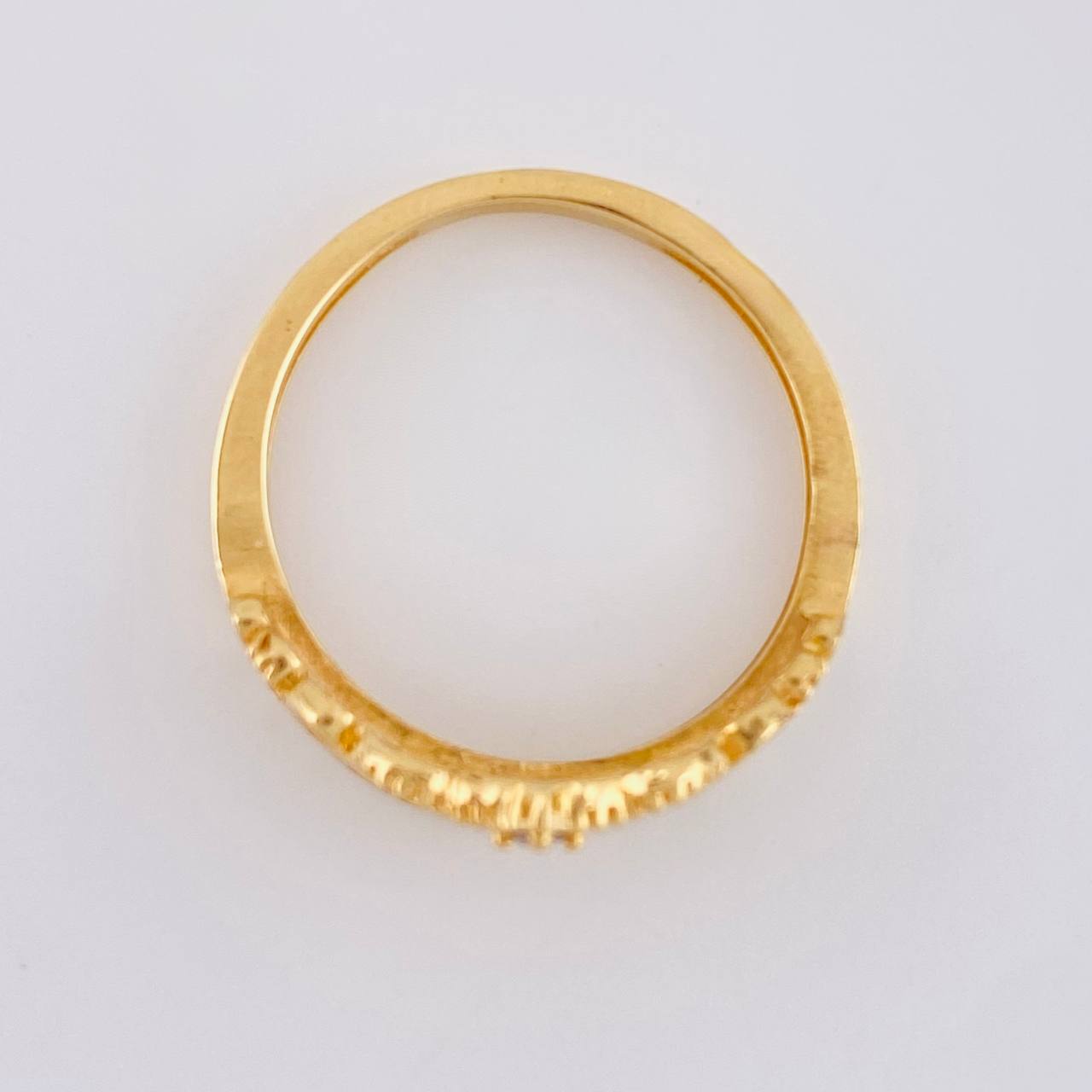 Anillo Corona 15´s 2.95g / T7 3/4 Oro Amarillo 18K