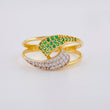 Curved Embrace Ring 2.95g / Size 8 Yellow Gold 18K