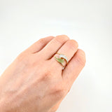 Curved Embrace Ring 2.95g / Size 8 Yellow Gold 18K