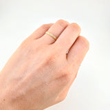 Anillo Cubano 1.4g / T6 3/4 Oro Amarillo 18K