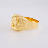 Anillo Sello caballo 3.25g / T11 3/4 Oro Amarillo 18K