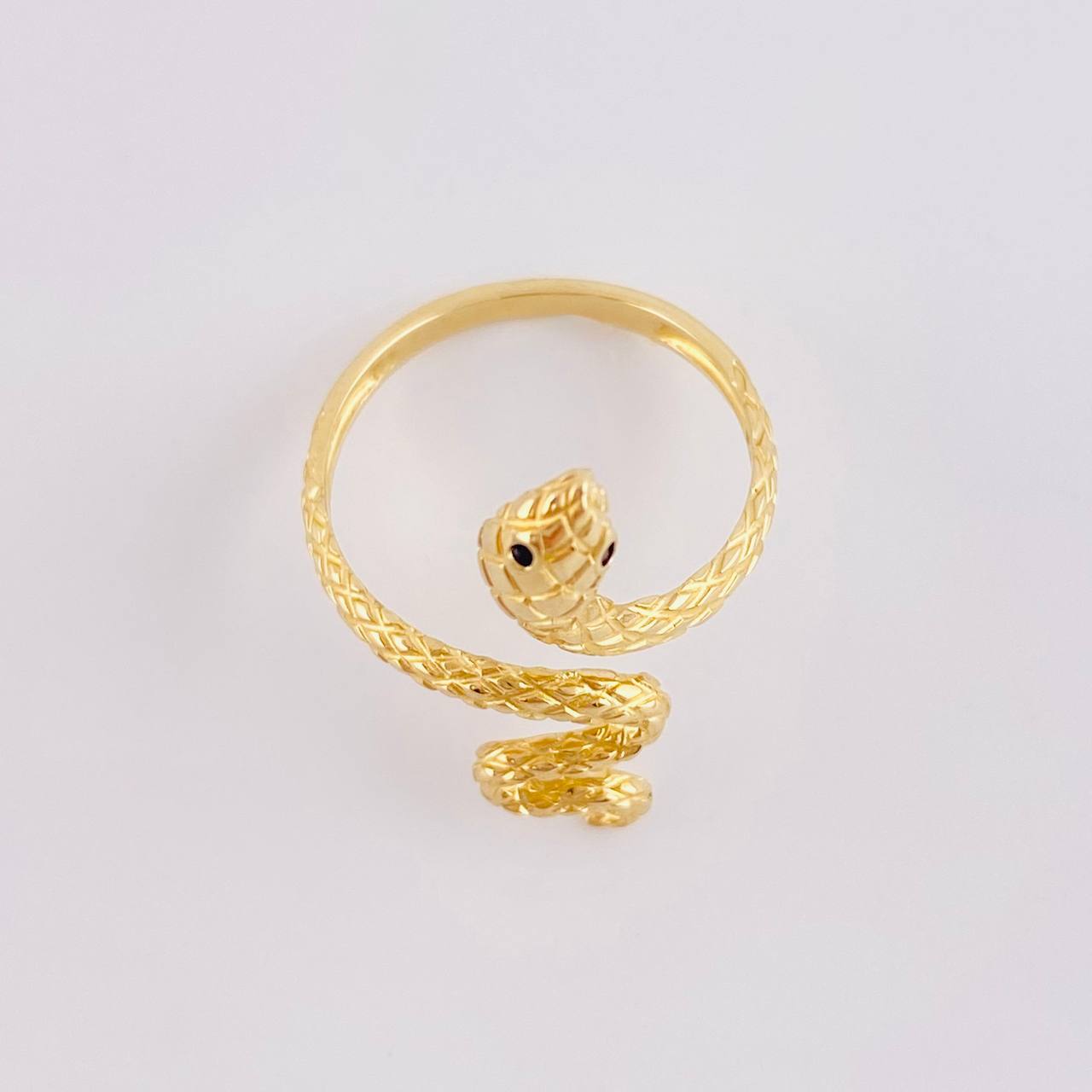 Anillo Serpiente 3g / T6 1/2 Oro Amarillo 18K