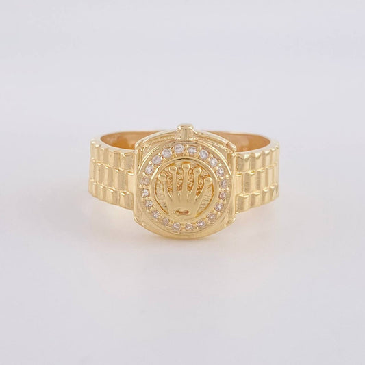 Ring Band Crown 3.9g / T9 Yellow Gold 18K