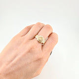 Anillo Correa corona 3.9g / T9 Oro Amarillo 18K