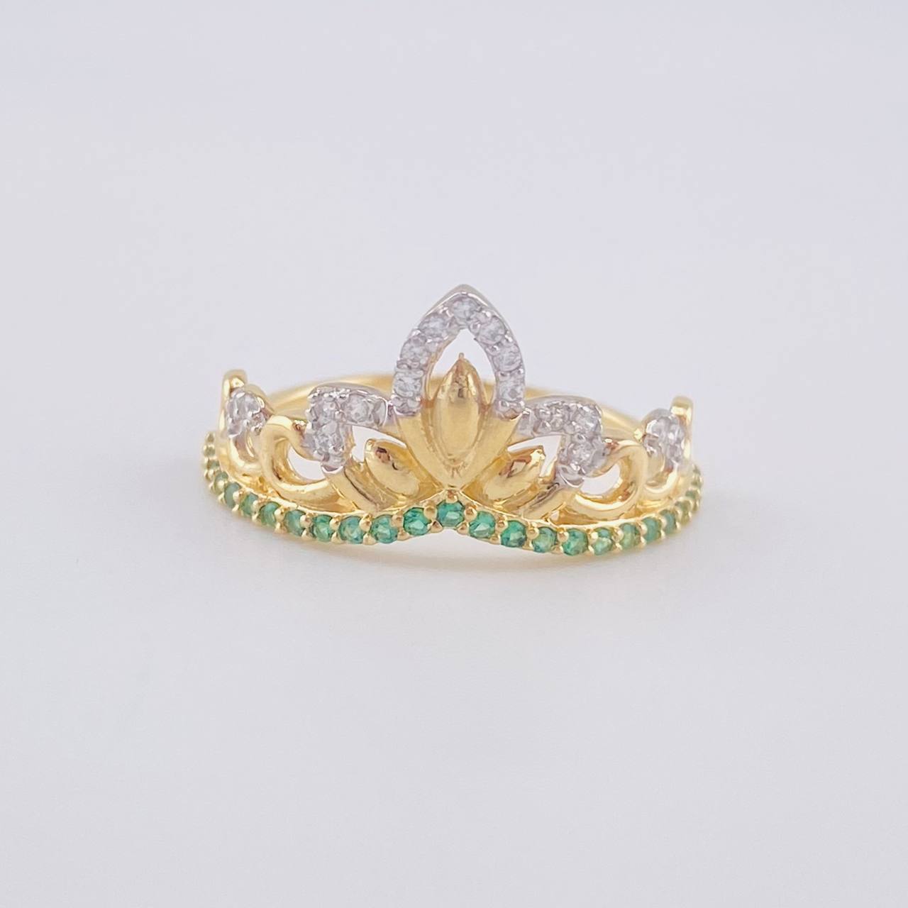 Crown Ring 2.1g / T6 Yellow Gold 18K