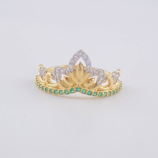 Anillo Corona 2.1g / T6 Oro Amarillo 18K